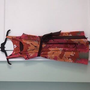 Anthropologie Fall Patterned Dress, Size 2, EUC